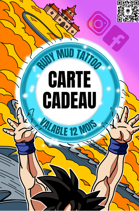 🎁 Carte Cadeau Tatouage – Offrez une œuvre unique par Rudymud