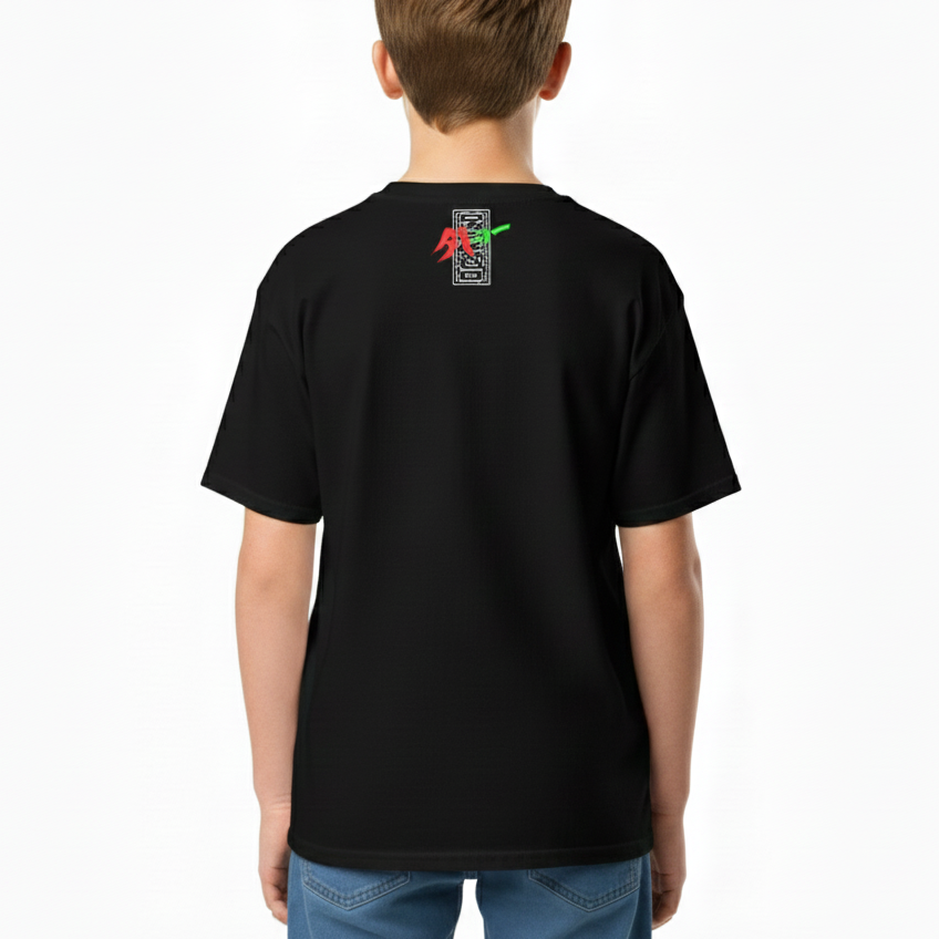 T-shirt enfant Lames Déchainées KAIOKEN CLUB - vue dos