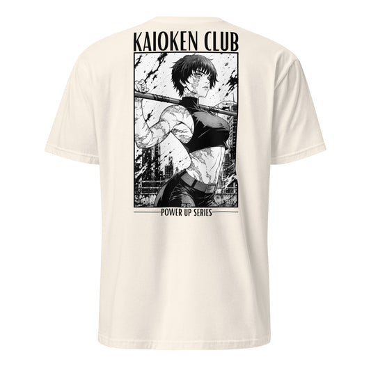 T-shirt PU-05 Restriction gris sport streetwear volonté KAIOKEN CLUB Power Up Series - vue face