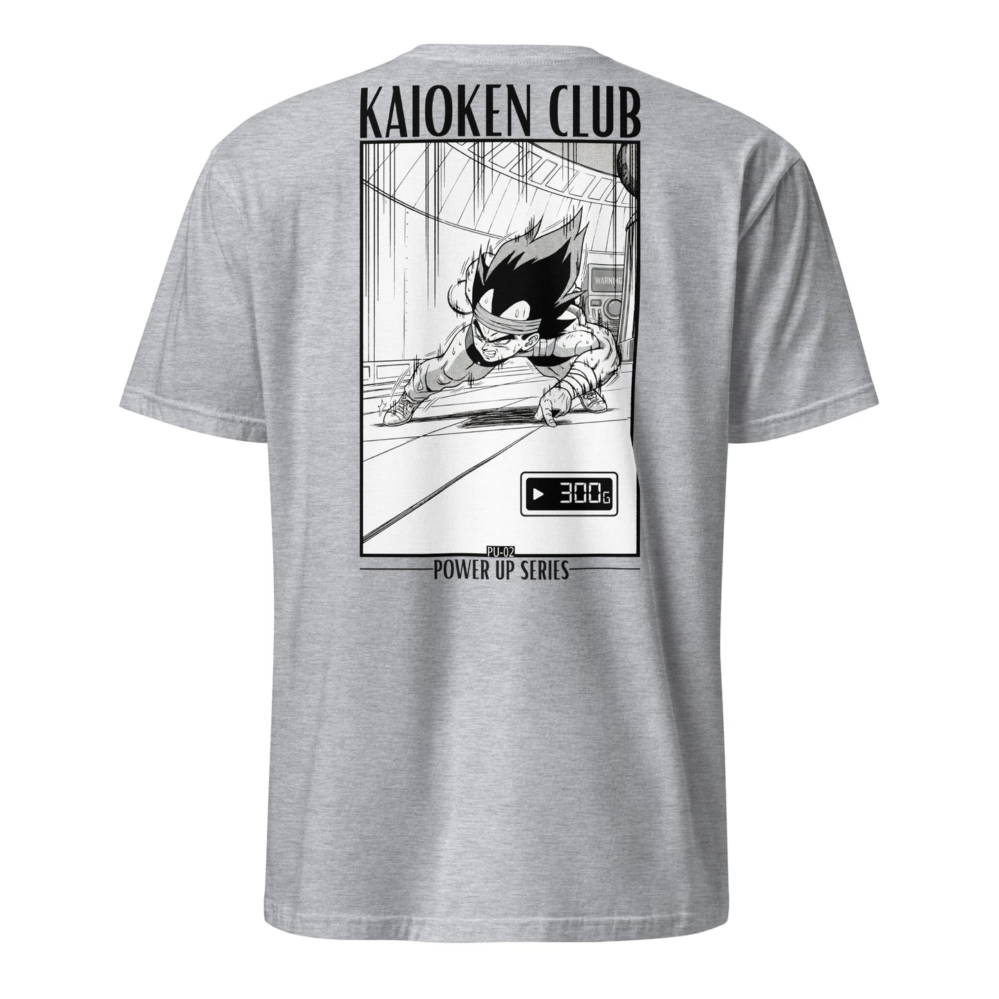 T-shirt PU-02 Gravity détail design 300G Dragon Ball manga streetwear