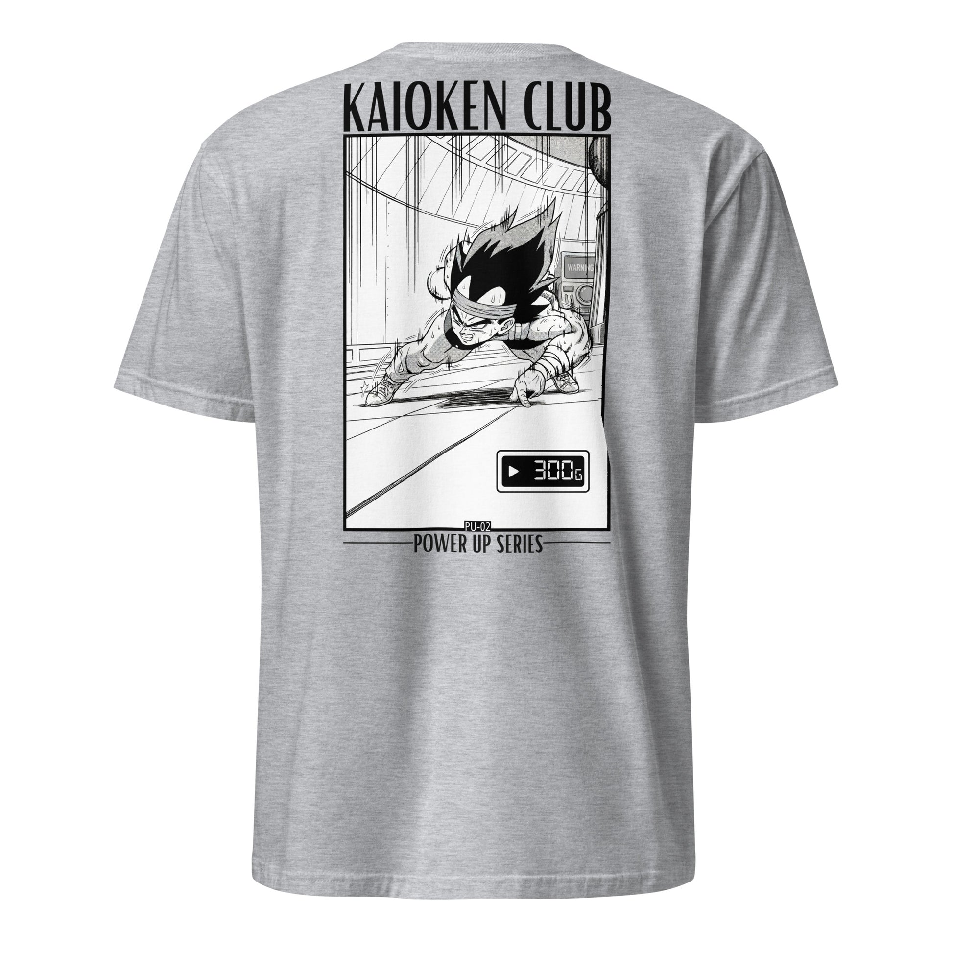 T-shirt PU-02 Gravity détail design 300G Dragon Ball manga streetwear
