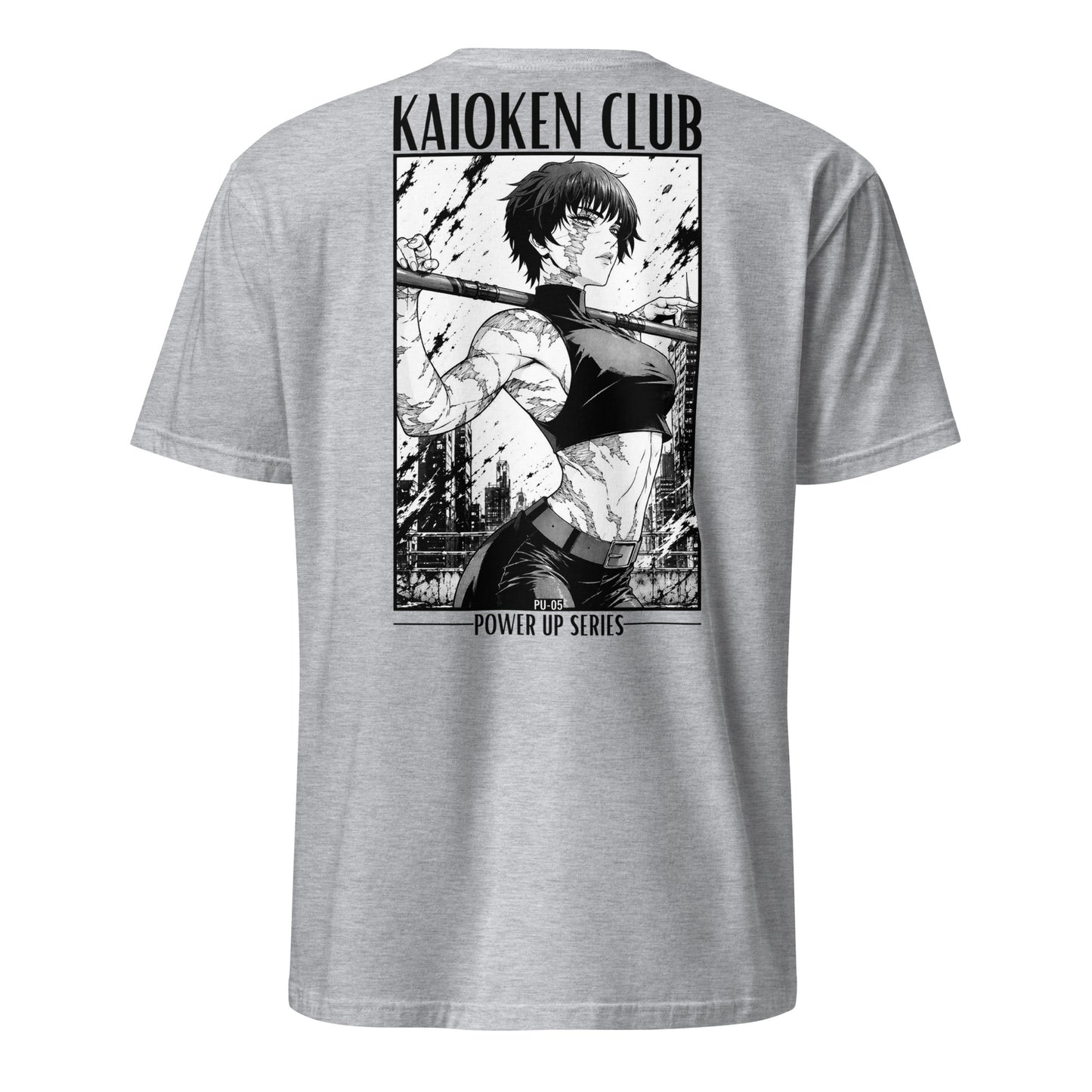 T-shirt PU-05 Restriction détail design volonté talent discipline manga