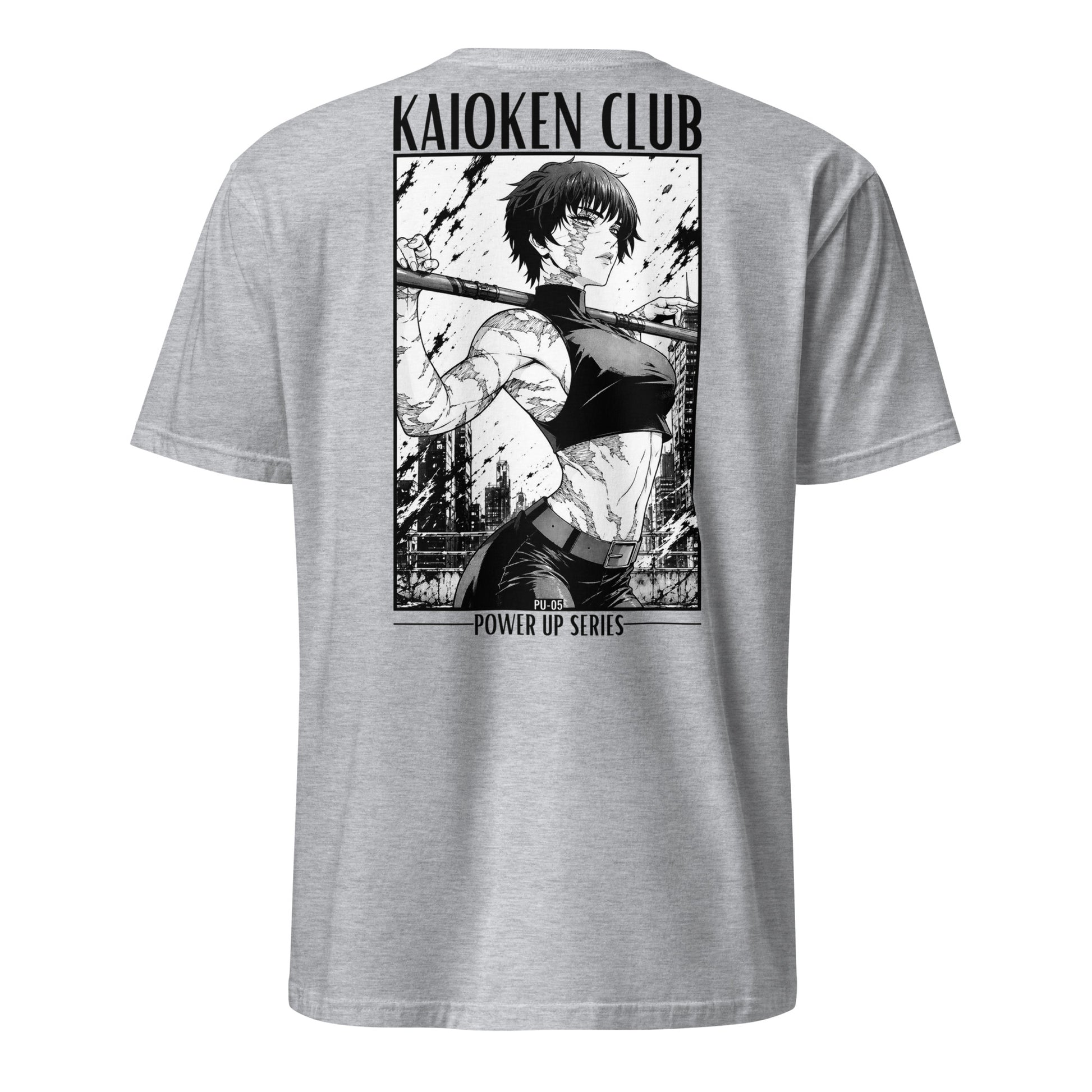 T-shirt PU-05 Restriction détail design volonté talent discipline manga