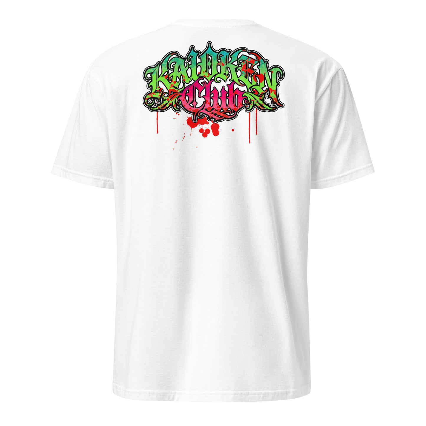 T-shirt Neon Fury porté modèle KAIOKEN CLUB