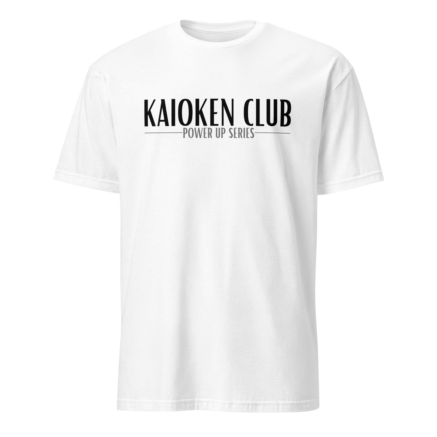 T-shirt PU-01 Ascension KAIOKEN CLUB Power Up Series gris sport unisexe